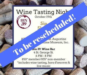 Wine rescheduled