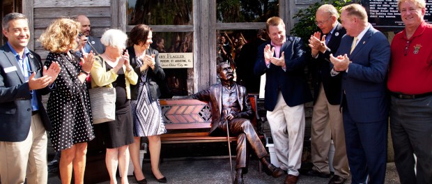 Henry Flagler Sculpture Unveiling at Potter's Wax Museum in St. Augustine, FL (3)