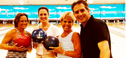 Dr. Stephanie Kinsey sponsors bowling team during St. Augustine Sertoma fundraiser